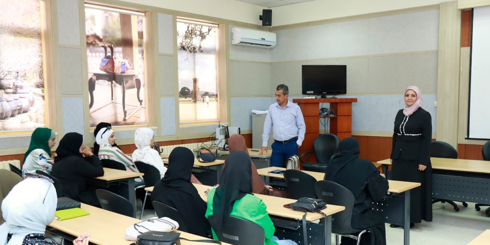  ورشة علمية عن تسويق المشاريع الصغيرة في الجامعة